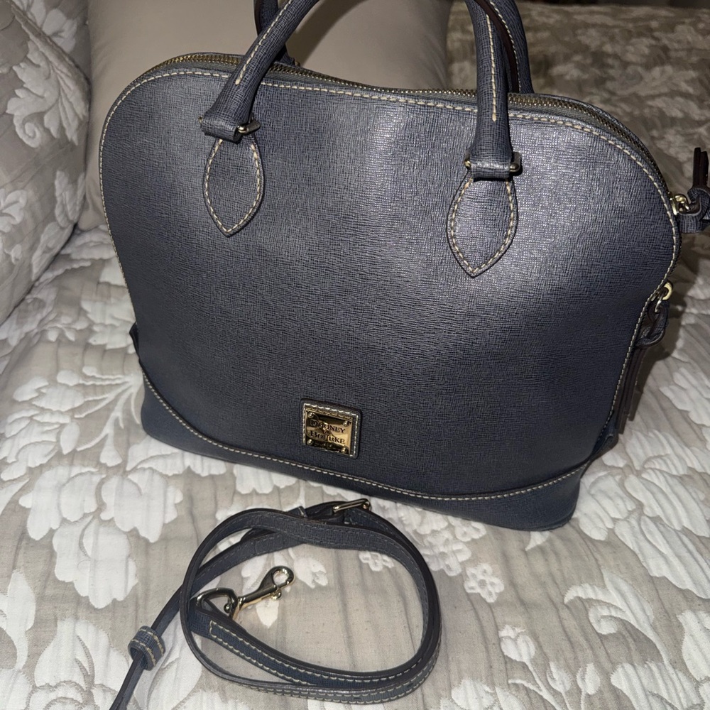 Dooney & Bourke Dark Blue Satchel